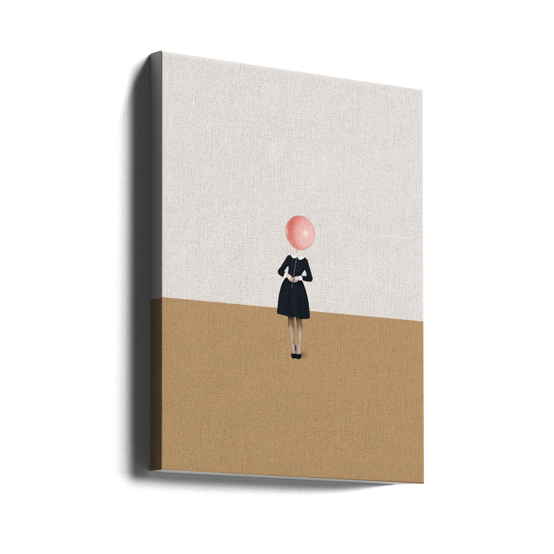 Obvious imperfections by Maarten Léon | Surreal Headless Woman, Large Canvas Wall Art Print | Artsy Earth