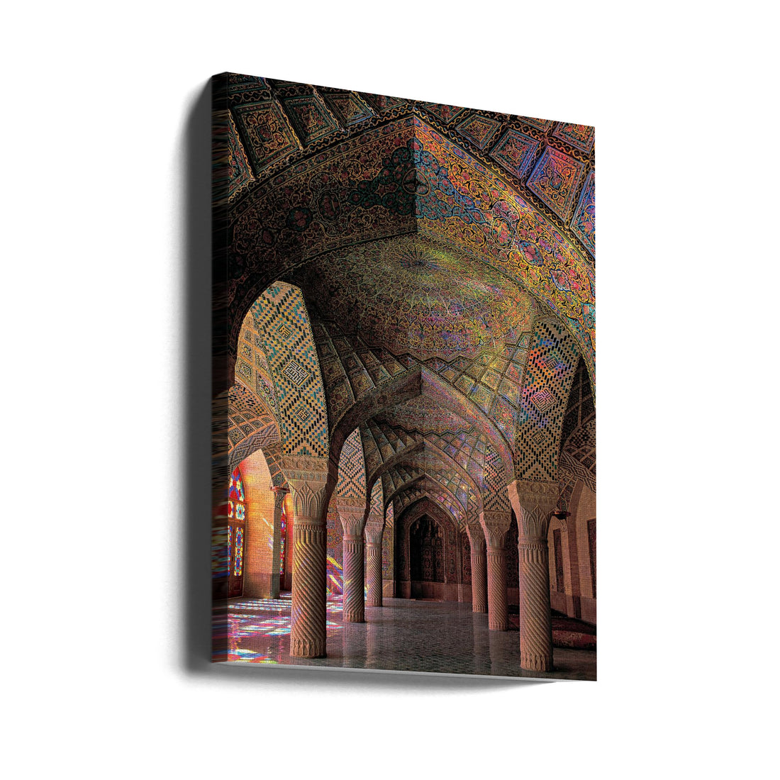 Dance of Colors by Abbas Arabzadeh | Architectural Interior Pattern, Large Canvas Wall Art Print | Artsy Earth