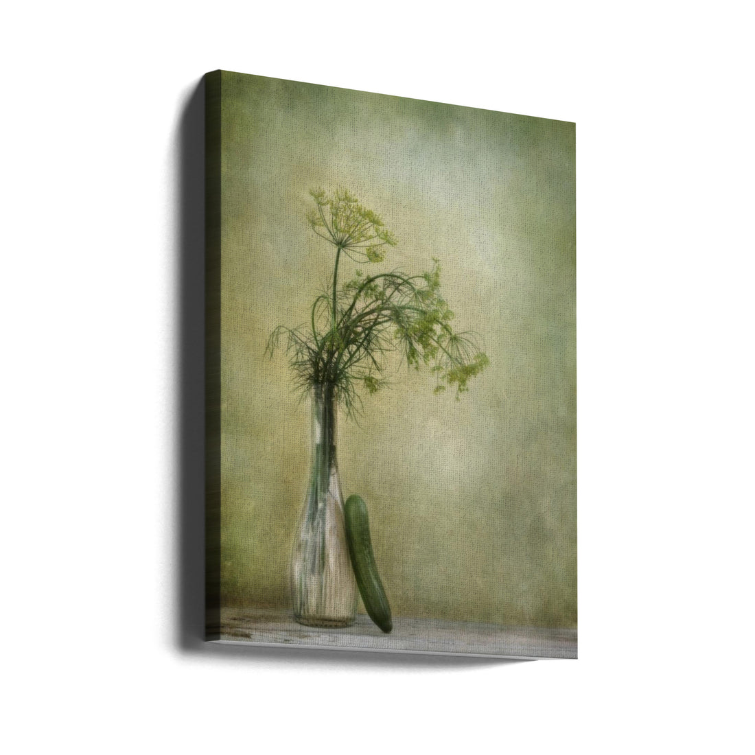 Dill and Cucumber by Priska Wettstein | Fresh Botanical Food, Large Canvas Wall Art Print | Artsy Earth