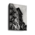 NYC Fire Escapes by Rikard Martin | Urban Architecture Photography, Large Canvas Wall Art Print | Artsy Earth