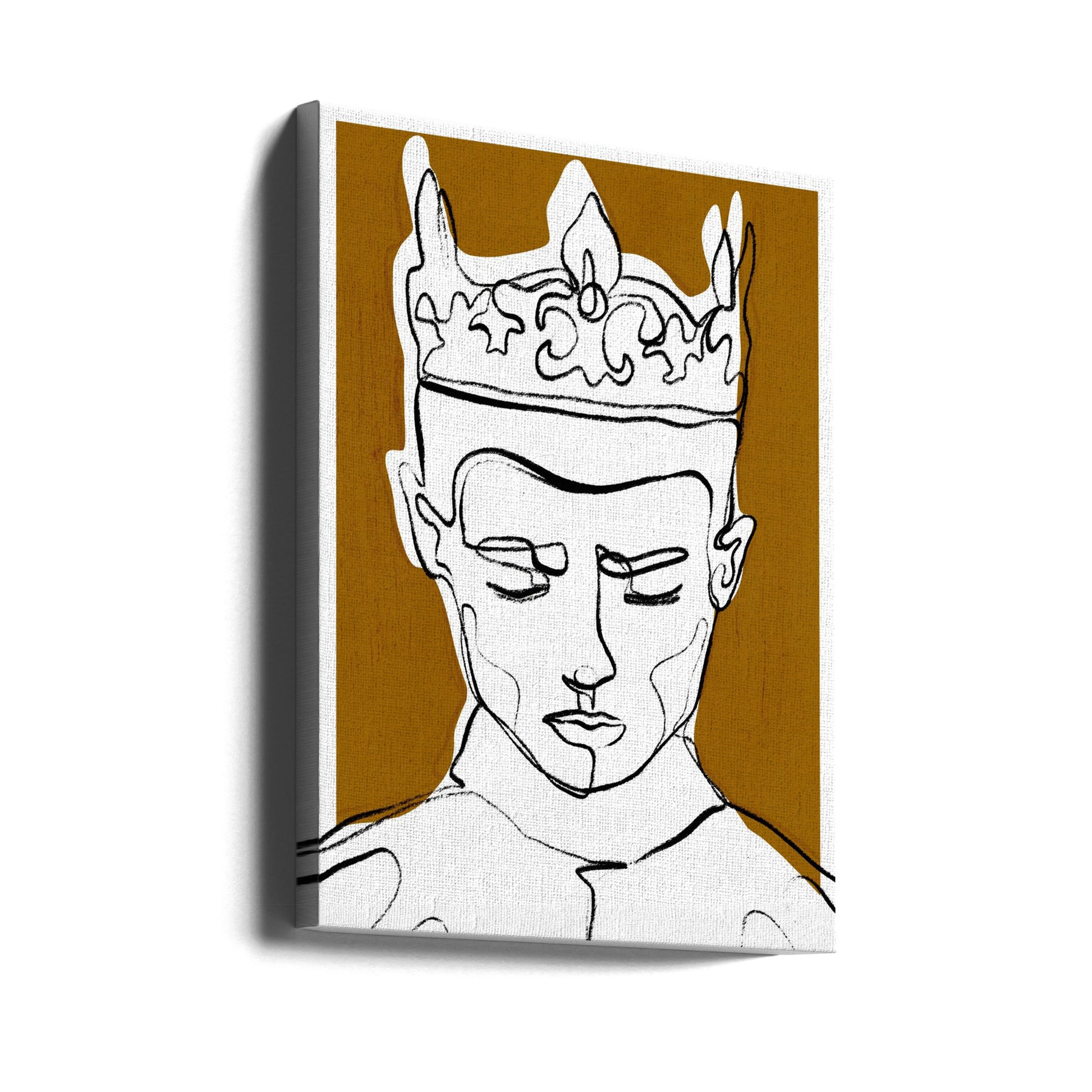 The Decision by Treechild | Young Prince Portrait, Large Canvas Wall Art Print | Artsy Earth