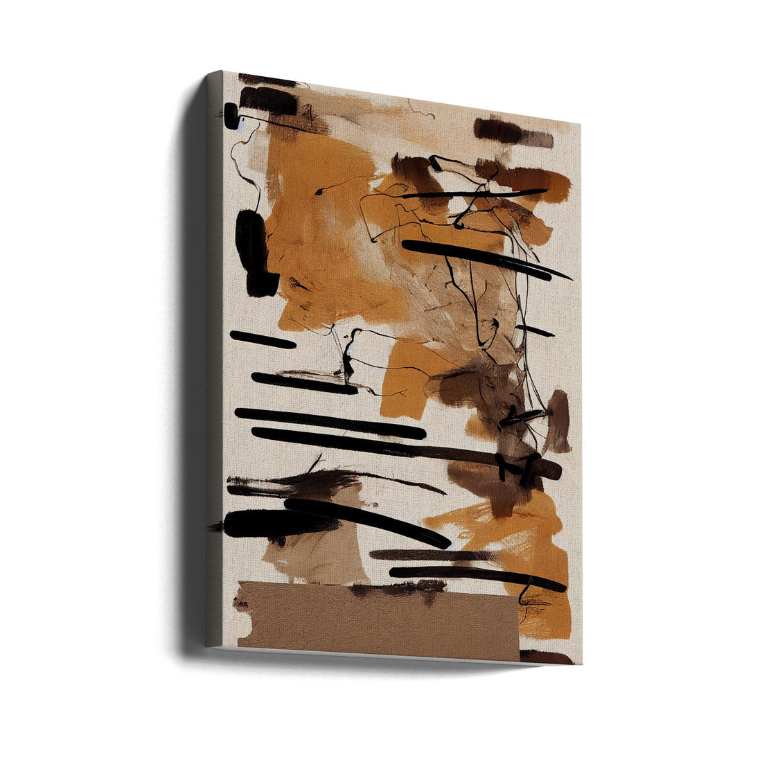 Rusty Machine by Treechild | Abstract Painted Illustration, Large Canvas Wall Art Print | Artsy Earth