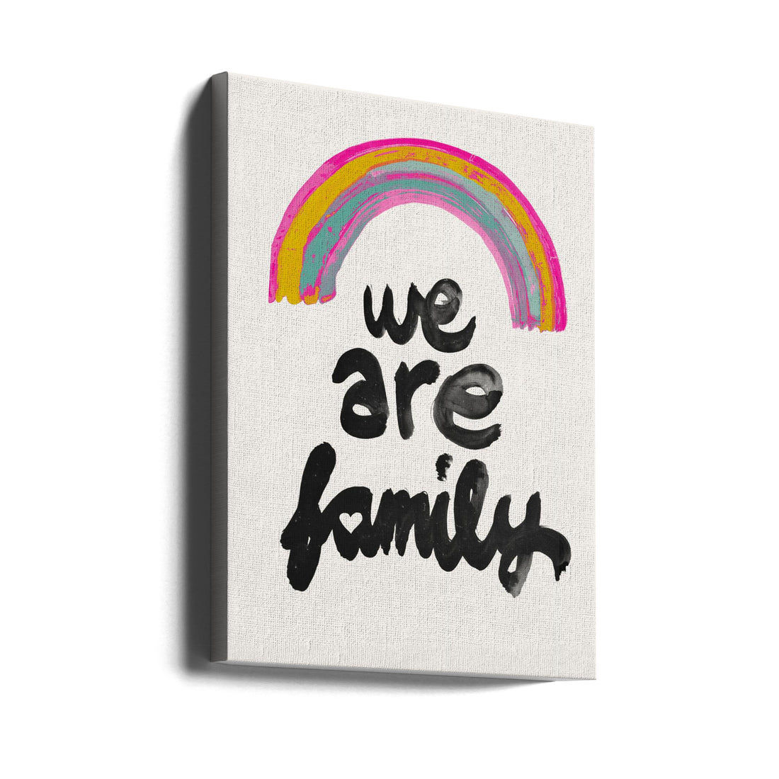 We Are Family by Treechild | Family Love Together, Large Canvas Wall Art Print | Artsy Earth