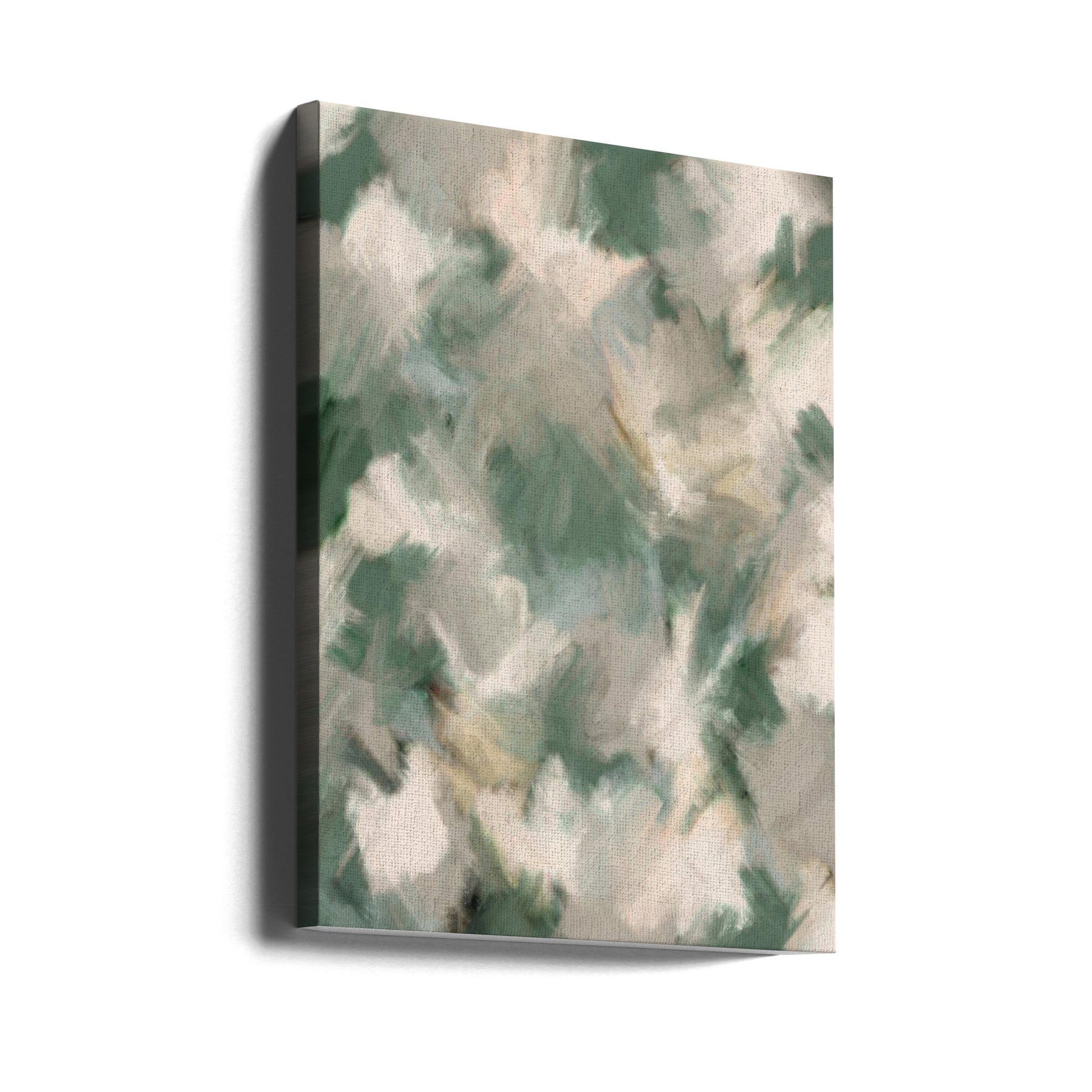 Wiped Jungle Pattern by Treechild | Abstract Painted Texture, Large Canvas Wall Art Print | Artsy Earth