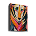 The Tiger by Treechild | Colorful Tiger Portrait, Large Canvas Wall Art Print | Artsy Earth