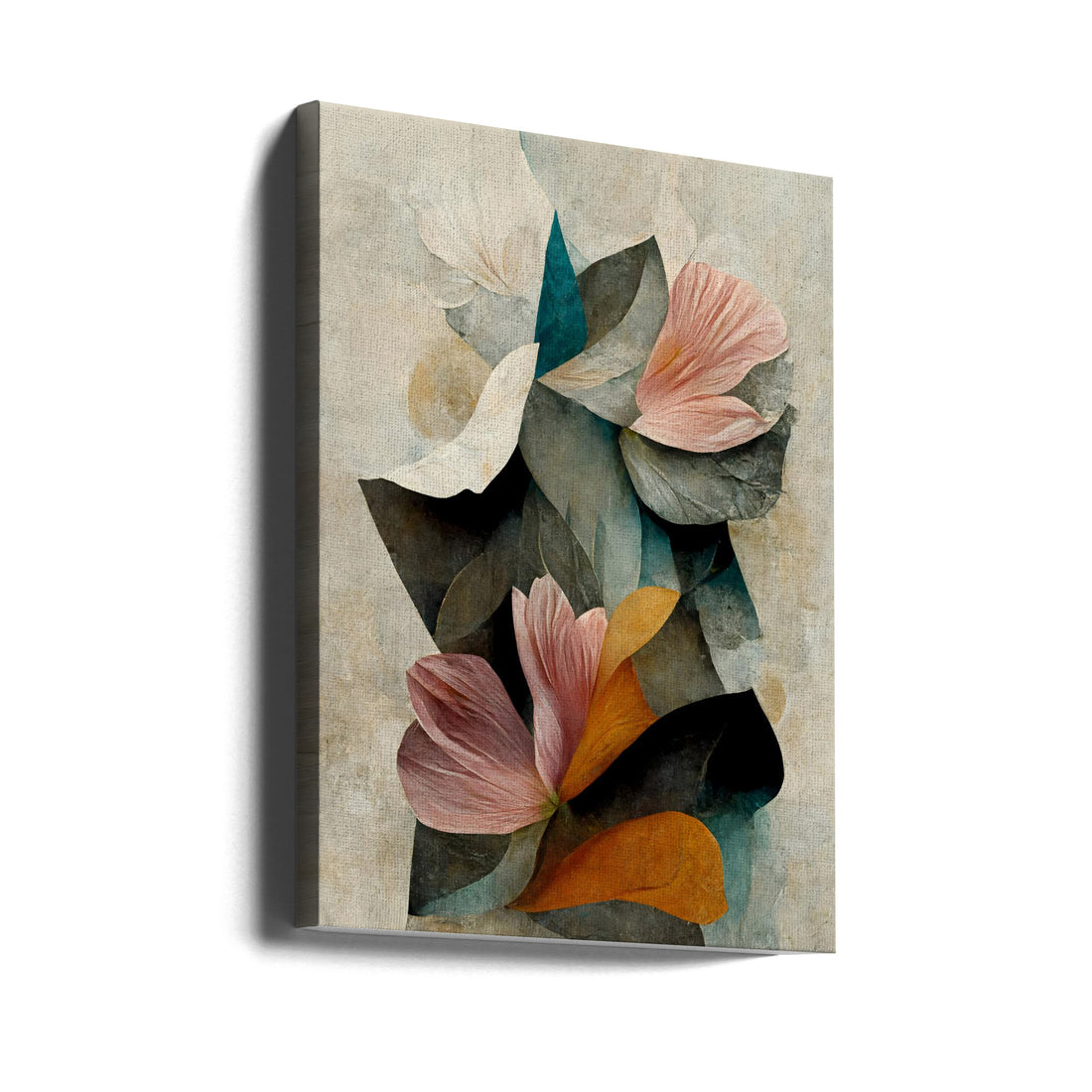 Grow by Treechild | Abstract Botanical Illustration, Large Canvas Wall Art Print | Artsy Earth