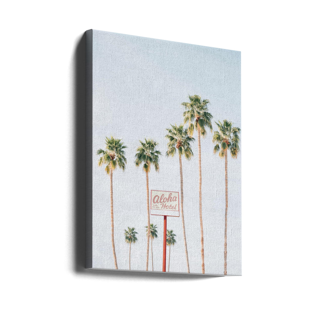 Aloha Hotel by Kathrin Pienaar | Tropical Palm Trees, Large Canvas Wall Art Print | Artsy Earth