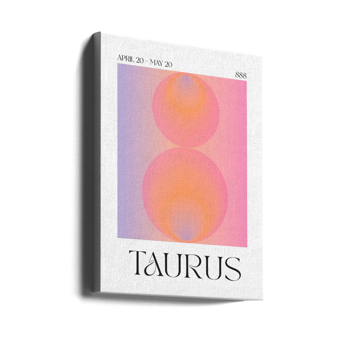 Taurus Mindfulness by Valeria Castillo | Minimalist Meditation Art, Large Canvas Wall Art Print | Artsy Earth