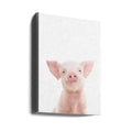 Baby Pig by Kathrin Pienaar | Cute Animal Portrait, Large Canvas Wall Art Print | Artsy Earth