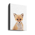 Baby Fox by Kathrin Pienaar | Cute Animal Portrait, Large Canvas Wall Art Print | Artsy Earth