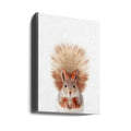 Baby Squirrel Portrait by Kathrin Pienaar | Animal Studio Portrait, Large Canvas Wall Art Print | Artsy Earth