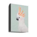 White Cockatoo Bird by Kathrin Pienaar | Pet Parrot Portrait, Large Canvas Wall Art Print | Artsy Earth