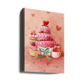 Pink Cake by Xuan Thai | Sweet Valentine Dessert, Large Canvas Wall Art Print | Artsy Earth