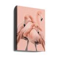 Pink Flamingo Art by Baard Martinussen | Wildlife Nature Bird, Large Canvas Wall Art Print | Artsy Earth