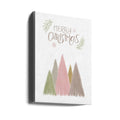 Merry Christmas Trees by Kristina N. | Kids Christmas Tree, Large Canvas Wall Art Print | Artsy Earth