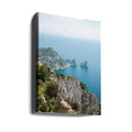 Coast of Capri Italy by Raisa Zwart | Coastal Seascape Tranquility, Large Canvas Wall Art Print | Artsy Earth