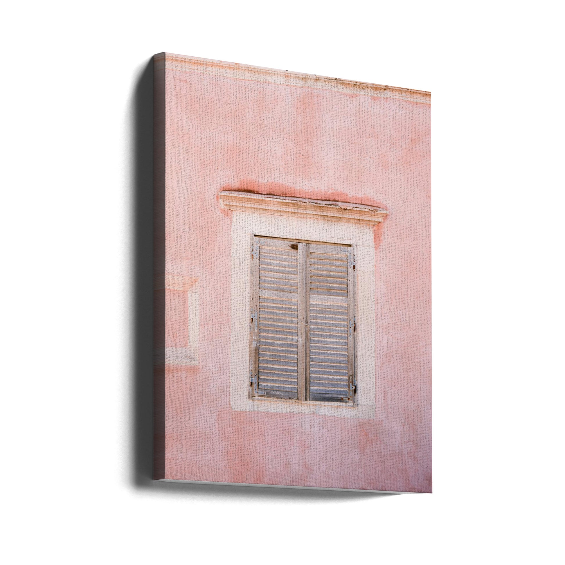 Dubrovnik Pink by Raisa Zwart | Urban Architecture Facade, Large Canvas Wall Art Print | Artsy Earth