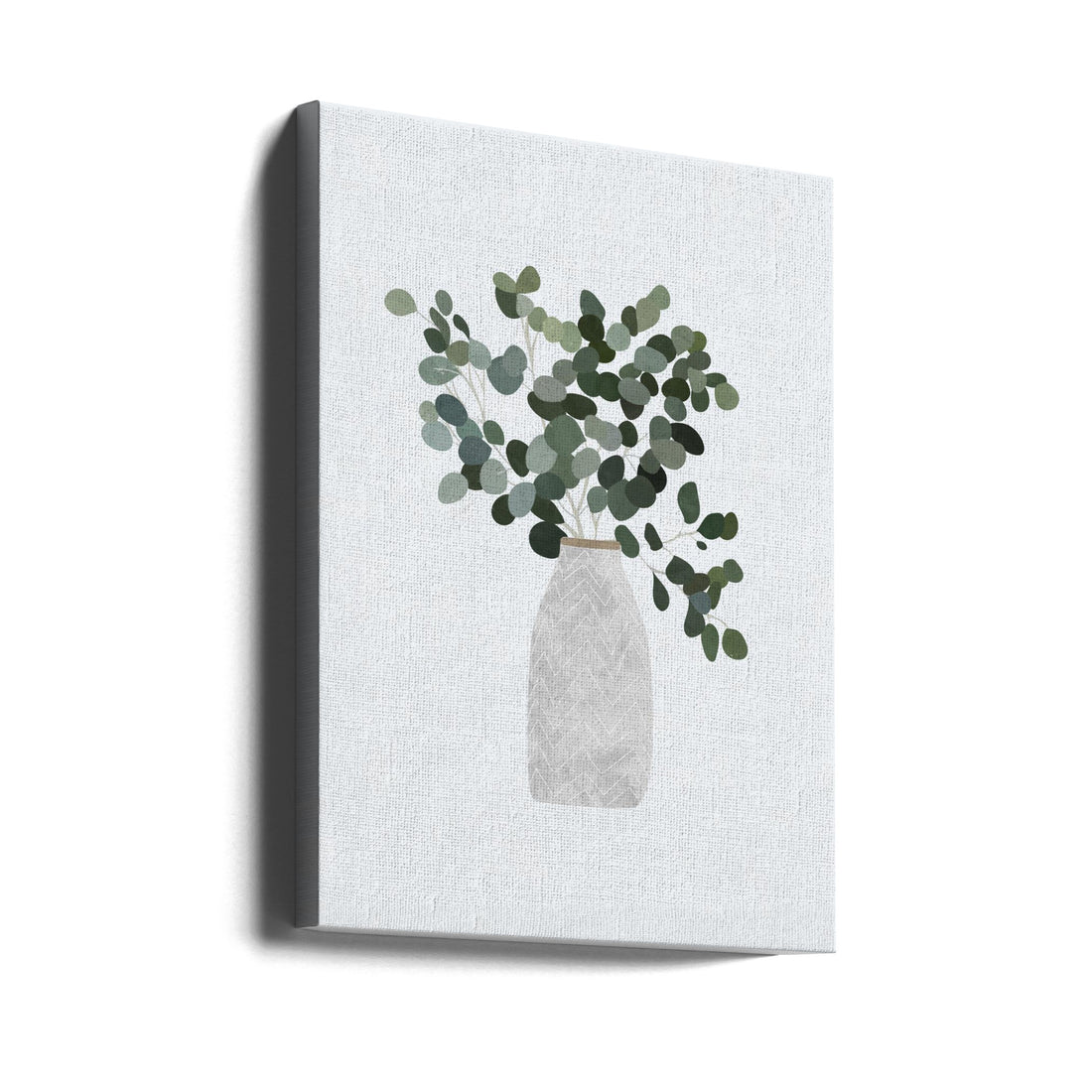 Scandi Japandi House Plant by Sarah Manovski | Botanical Still Life, Large Canvas Wall Art Print | Artsy Earth