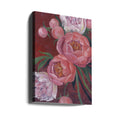 Nevaeh Peonies by Rosana Laiz Blursbyai | Floral Oil Painting, Large Canvas Wall Art Print | Artsy Earth