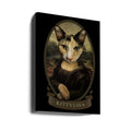 Kittylisa by Adam Lawless | Cat Renaissance Portrait, Large Canvas Wall Art Print | Artsy Earth