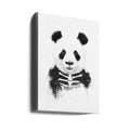 Zombie Panda by Balazs Solti | Scary Animal Portrait, Large Canvas Wall Art Print | Artsy Earth