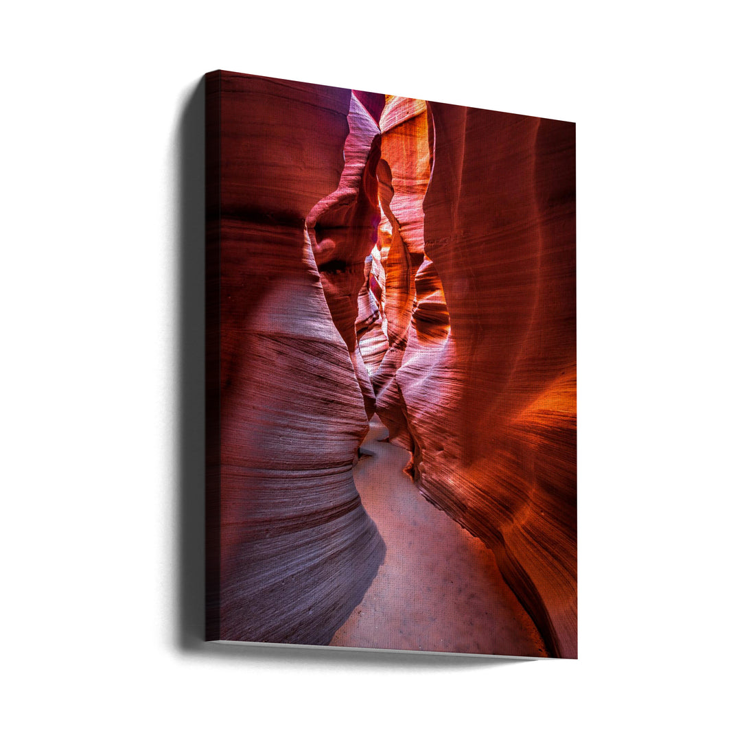 The curves and colors of nature by Jeffrey C. Sink | Antelope Canyon Landscape, Large Canvas Wall Art Print | Artsy Earth