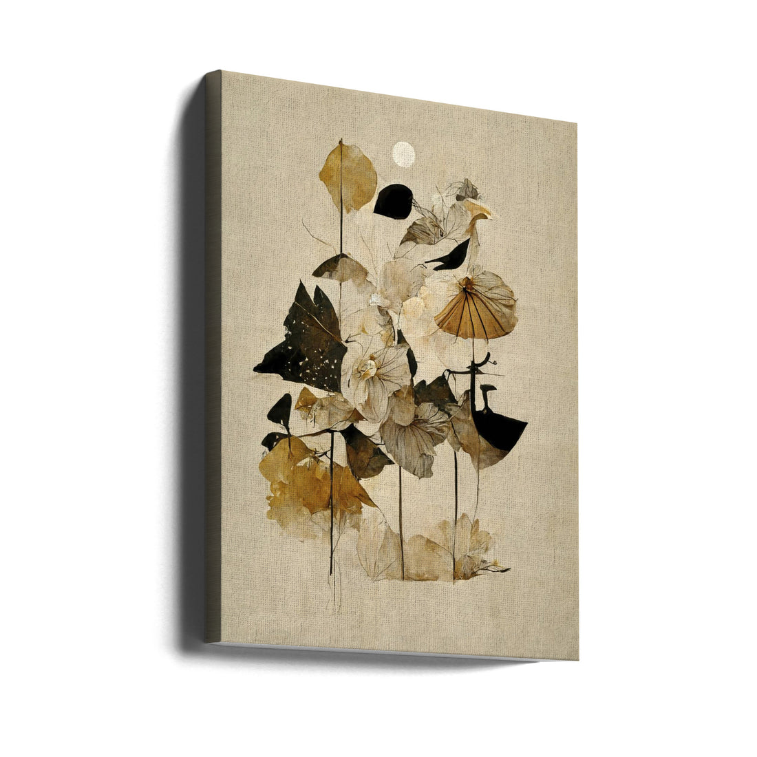 Flowers And Sun by Treechild | Floral Botanical Art, Large Canvas Wall Art Print | Artsy Earth