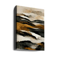 Ochre And Beige Mountains by Treechild | Painted Mountain Landscape, Large Canvas Wall Art Print | Artsy Earth