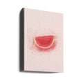 Watermelon Splash by Aminah Eleonora | Fresh Fruit Illustration, Large Canvas Wall Art Print | Artsy Earth