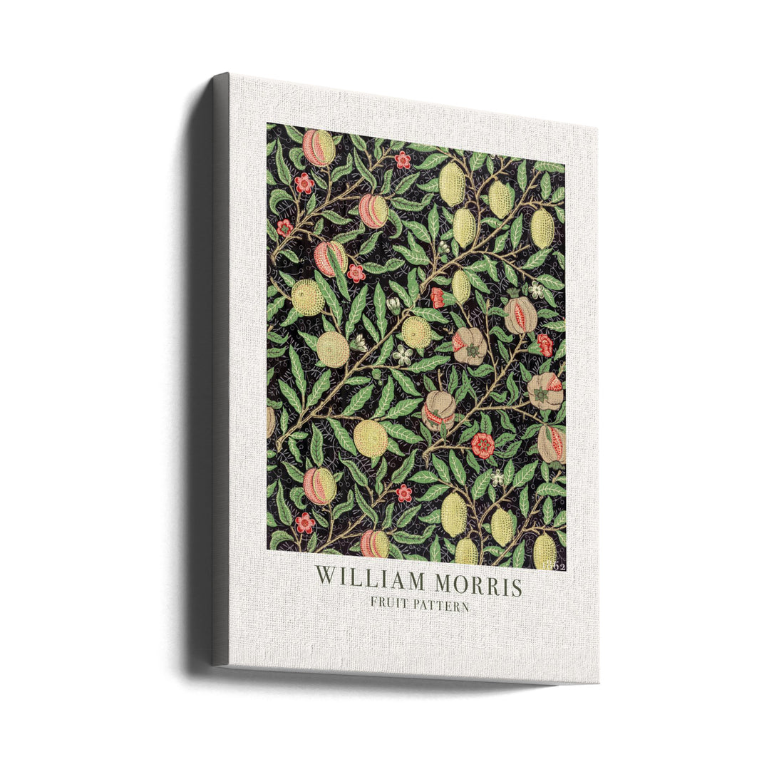 Fruit Pattern by William Morris | Vintage Botanical Pattern, Large Canvas Wall Art Print | Artsy Earth