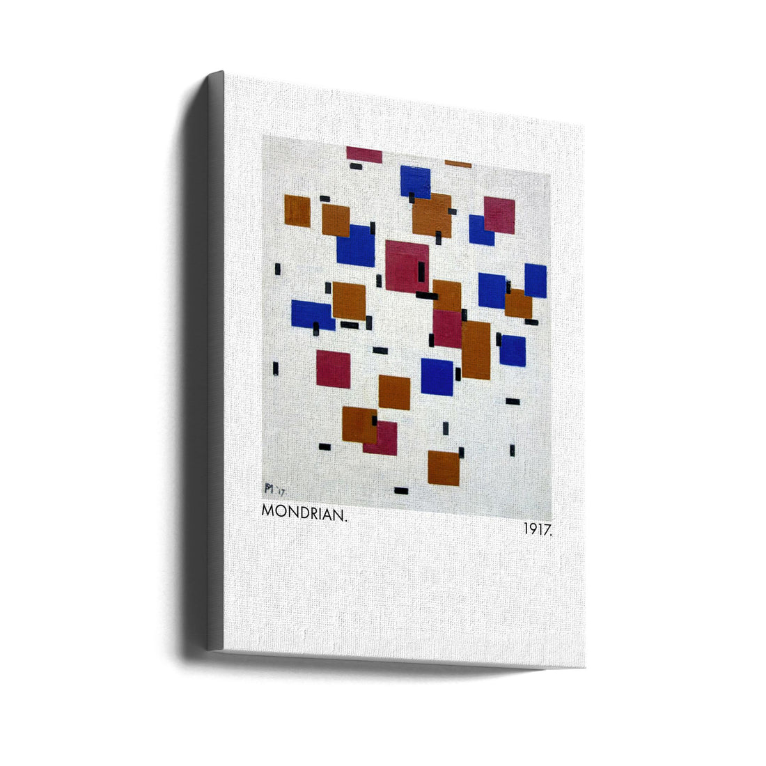 Composition in colour A by Piet Mondrian | Abstract Modern Art, Large Canvas Wall Art Print | Artsy Earth