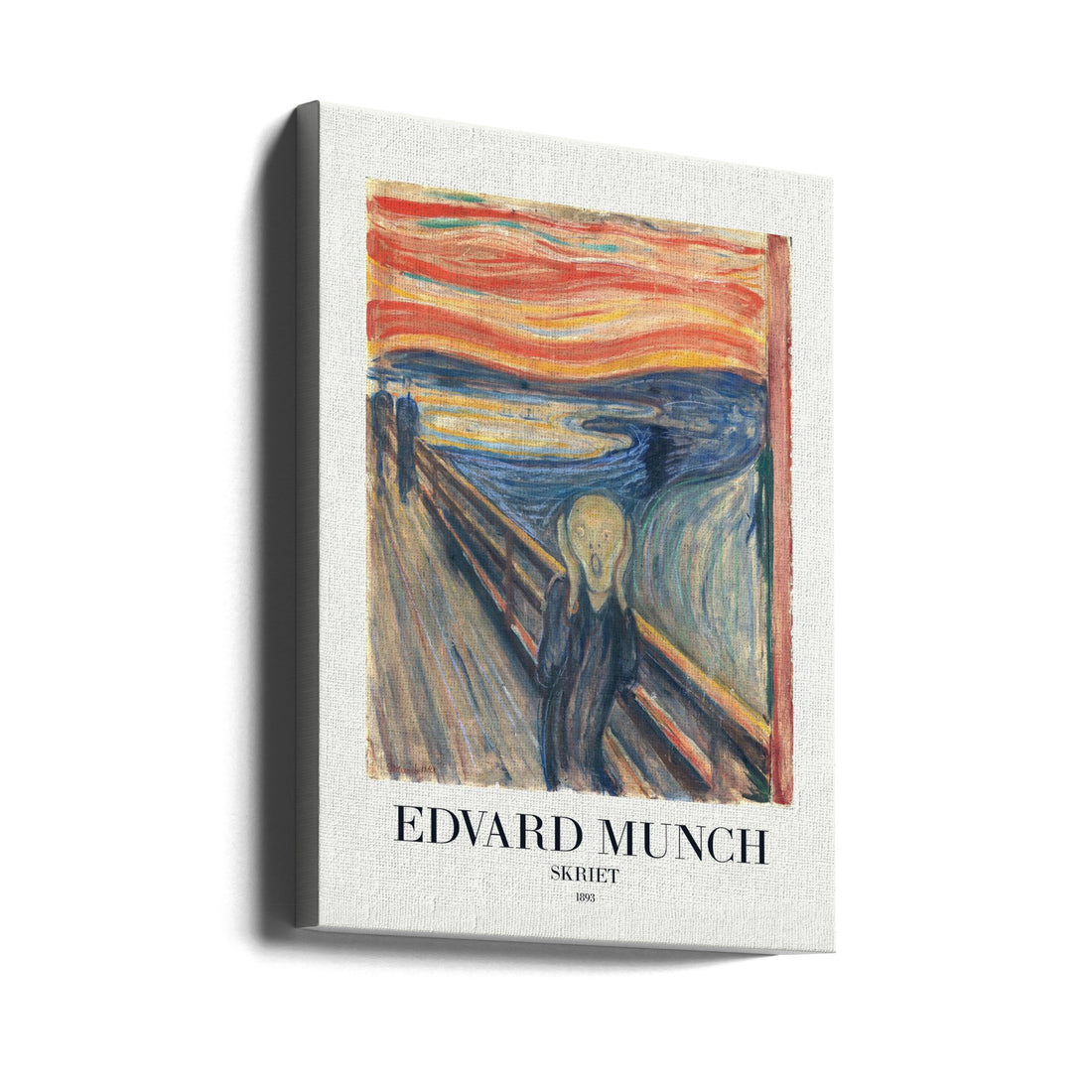 The Scream by Edvard Munch | Edvard Munch Painting, Large Canvas Wall Art Print | Artsy Earth