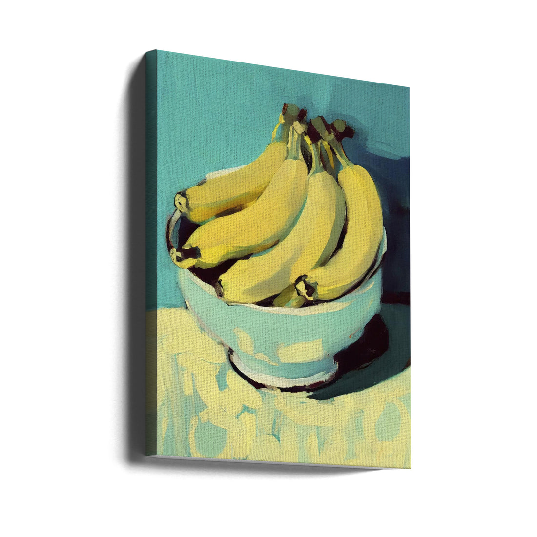 Bananas by Treechild | Painted Food Still Life, Large Canvas Wall Art Print | Artsy Earth