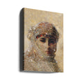 Glittered Beauty by Artelele | Classical Portrait Beauty, Large Canvas Wall Art Print | Artsy Earth