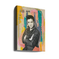 King in the House by Aylin Demir | Pop Art Elvis Portrait, Large Canvas Wall Art Print | Artsy Earth