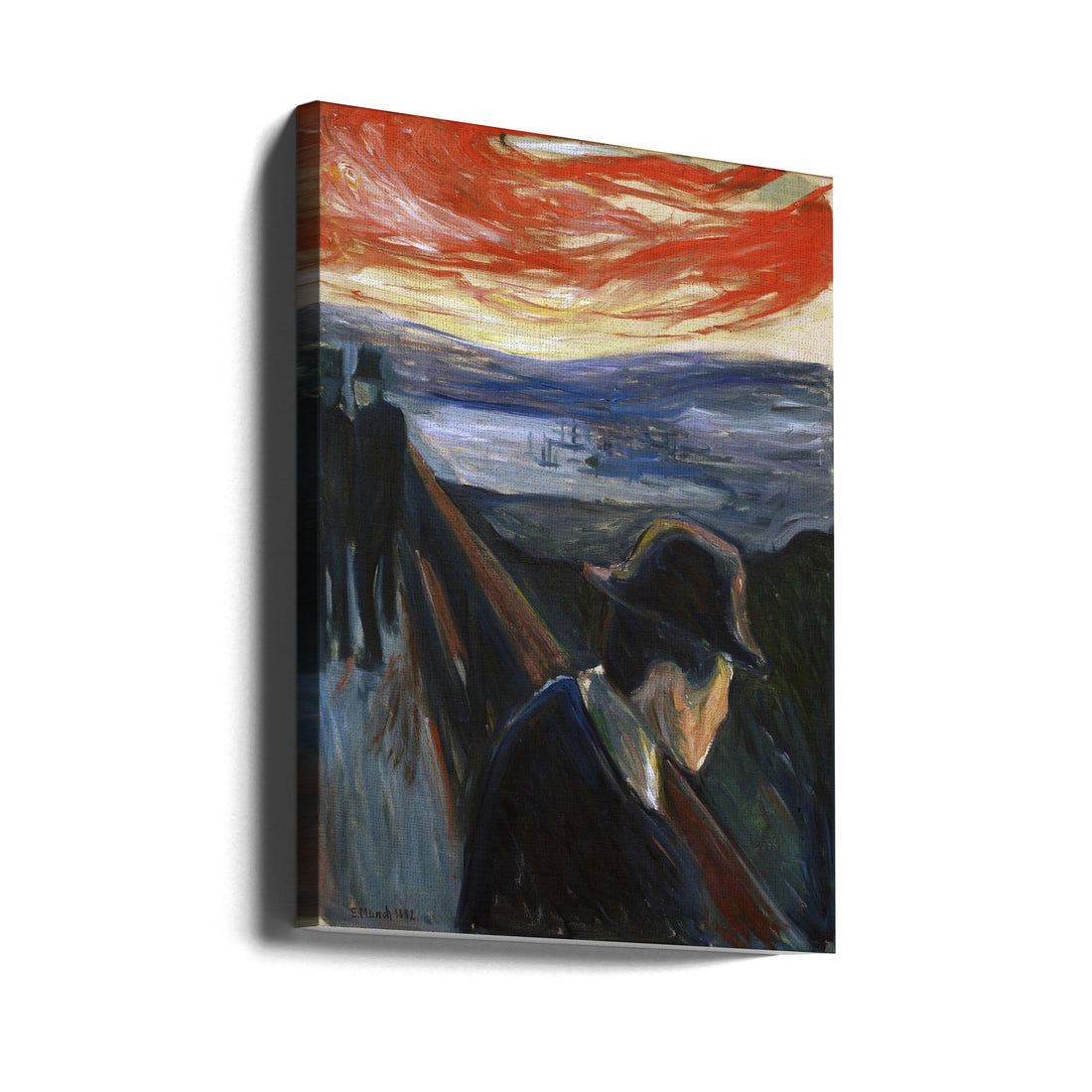 Despair by Edvard Munch | Edvard Munch Painting, Large Canvas Wall Art Print | Artsy Earth