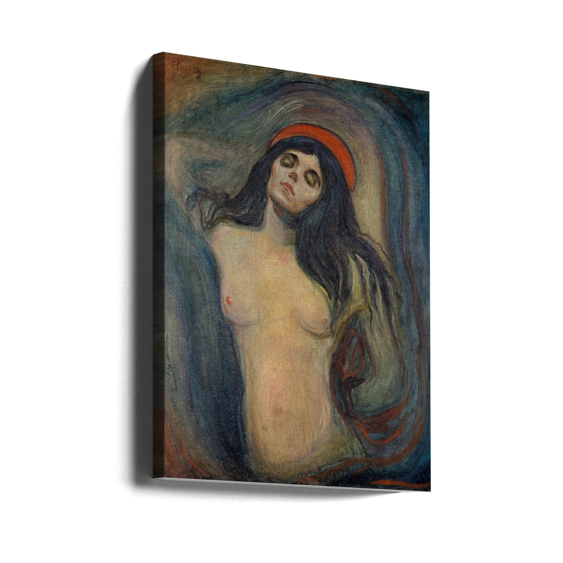 Madonna by Edvard Munch | Oil Paint Nude, Large Canvas Wall Art Print | Artsy Earth