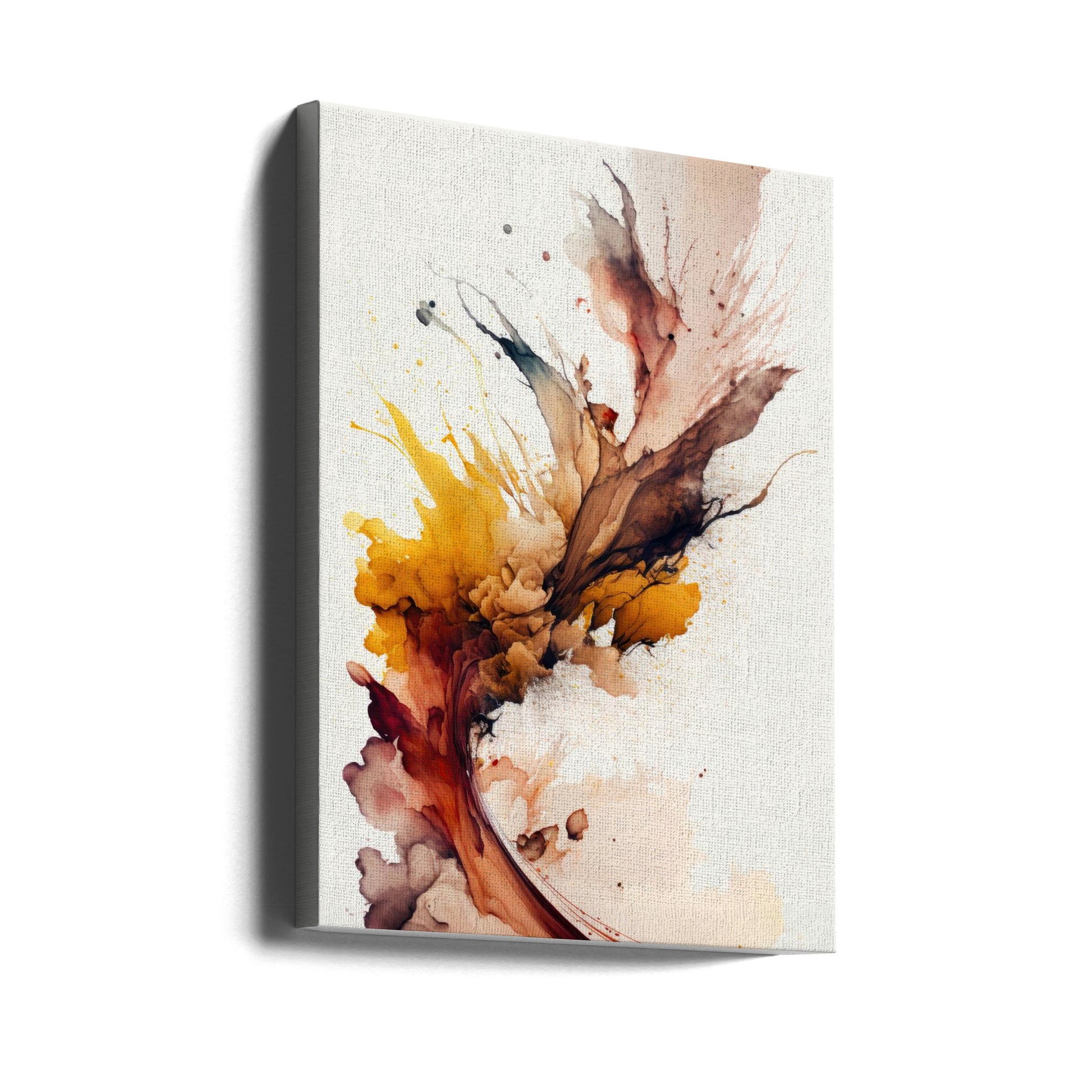 Autumnal Abstract by Mauro | Abstract Watercolor Painting, Large Canvas Wall Art Print | Artsy Earth