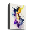 Mystical Smoke by Mauro | Abstract Liquid Watercolor, Large Canvas Wall Art Print | Artsy Earth