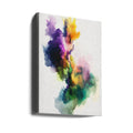 Vibrant Smoke by Mauro | Abstract Liquid Art, Large Canvas Wall Art Print | Artsy Earth