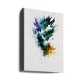 Colorful Splash by Mauro | Abstract Watercolor Paint, Large Canvas Wall Art Print | Artsy Earth