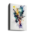 Color Explosion by Mauro | Abstract Watercolor Splash, Large Canvas Wall Art Print | Artsy Earth