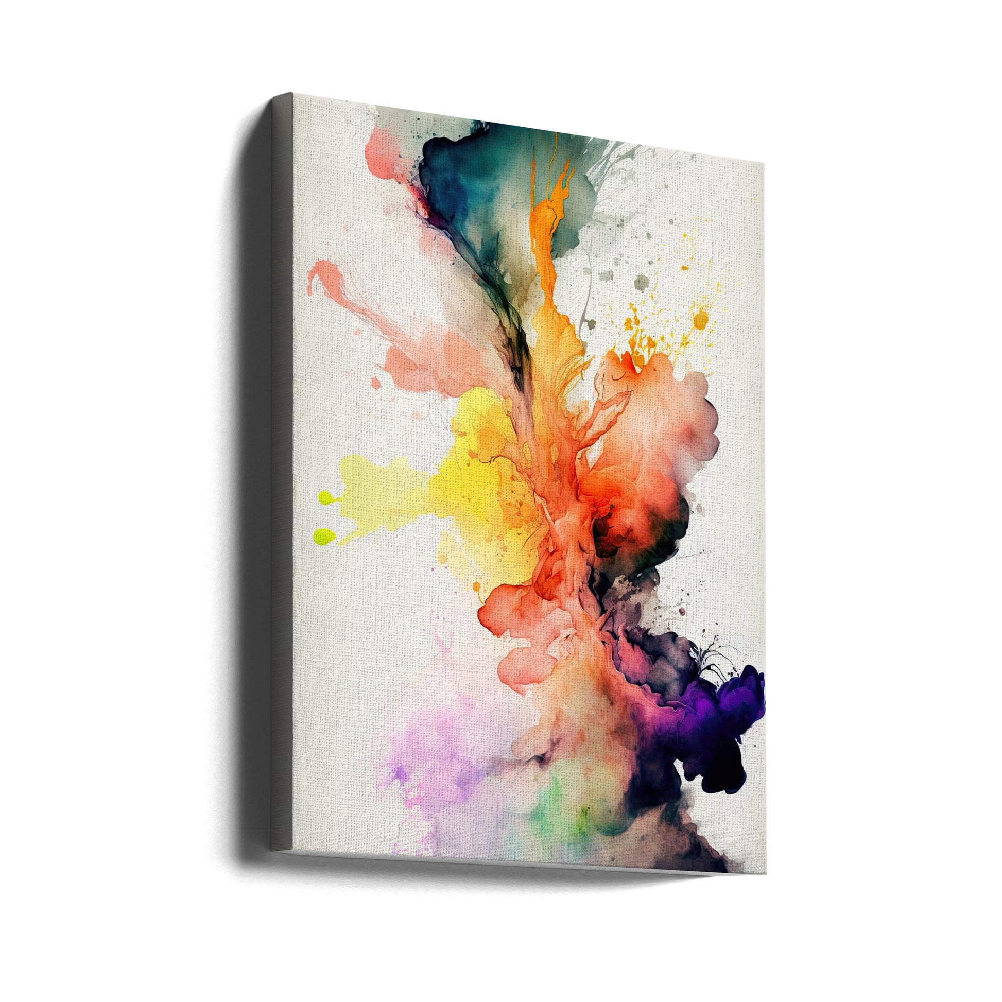 Mesmerizing Abstraction by Mauro | Abstract Watercolor Painting, Large Canvas Wall Art Print | Artsy Earth