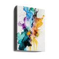 Fluid Mystery by Mauro | Liquid Color Splash, Large Canvas Wall Art Print | Artsy Earth