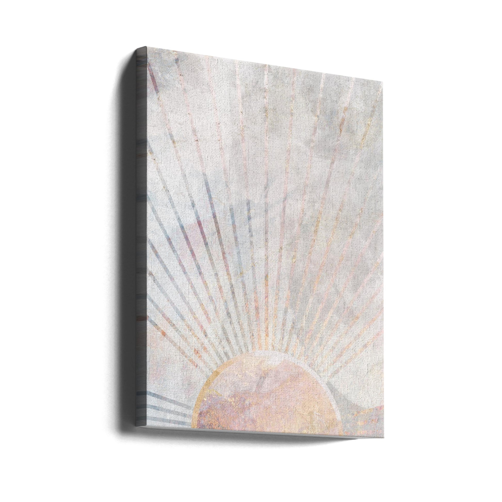 Sun Boho Morning Metallic Print by Sarah Manovski | Abstract Metallic Texture, Large Canvas Wall Art Print | Artsy Earth