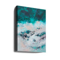 The Sound of the Sea by Françoise Wattré | Abstract Ocean Painting, Large Canvas Wall Art Print | Artsy Earth