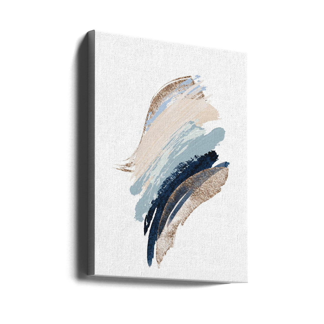 Smooth Shapes by Sally Ann Moss | Abstract Fluid Shapes, Large Canvas Wall Art Print | Artsy Earth