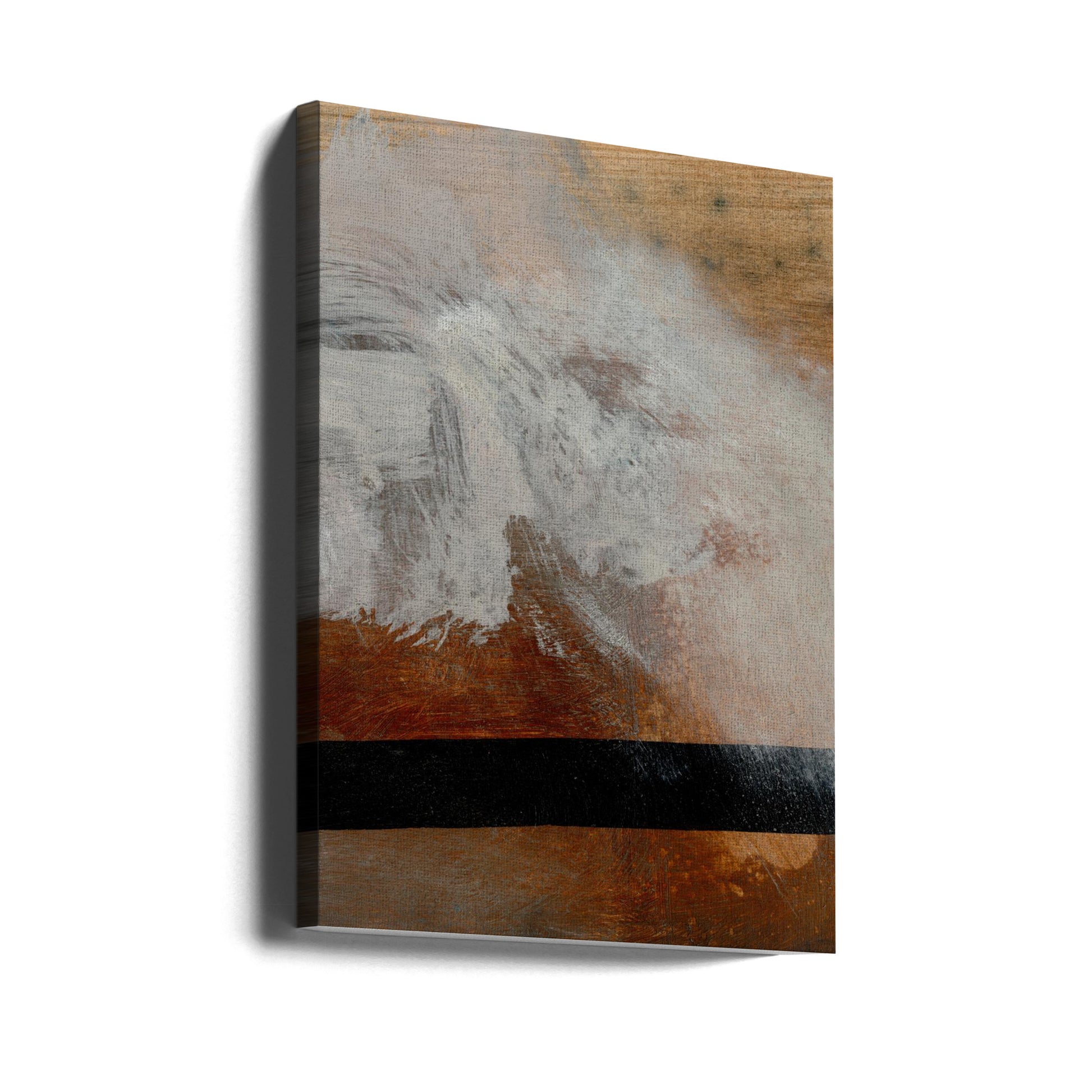 Layers by Dan Hobday | Abstract Minimal Painting, Large Canvas Wall Art Print | Artsy Earth