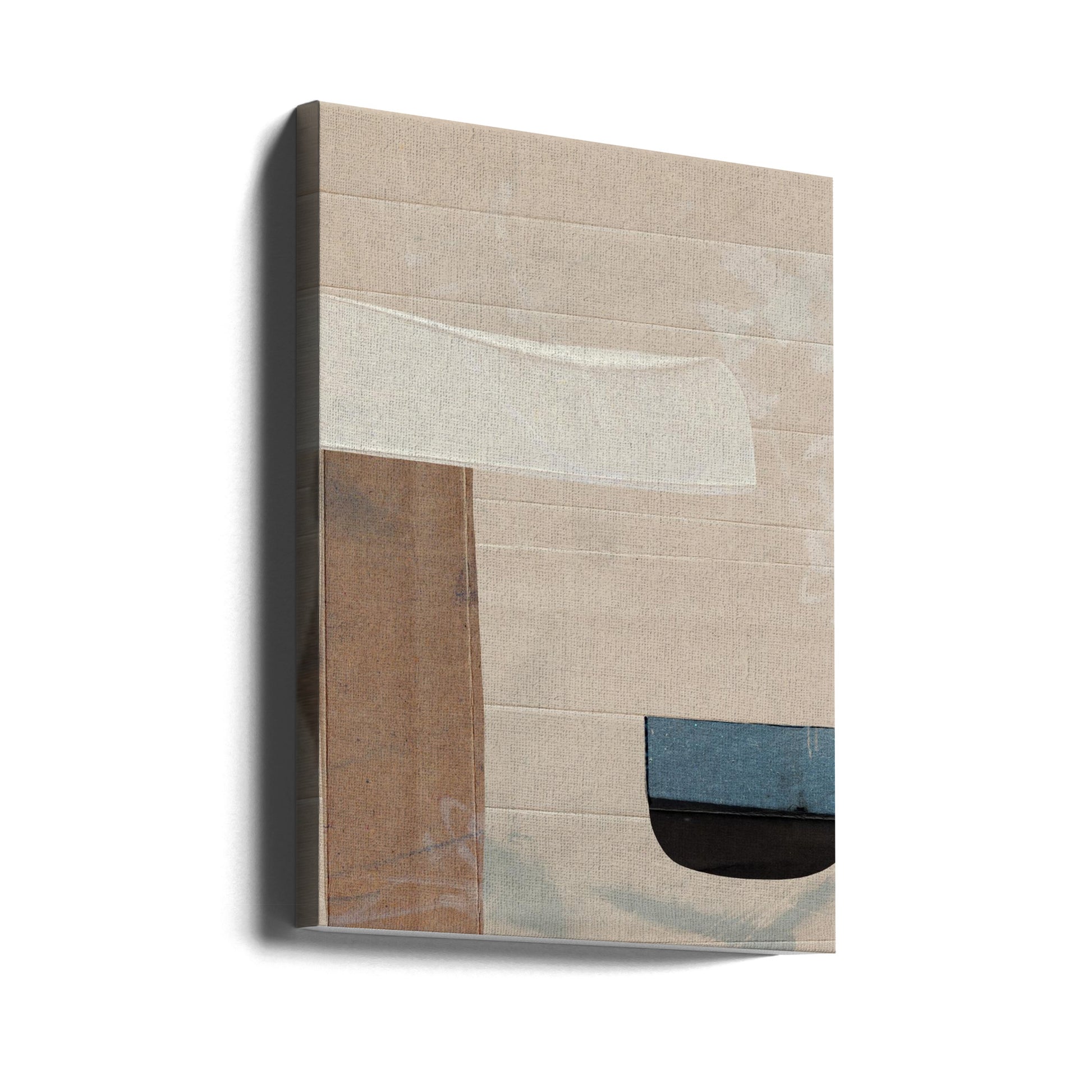 Sauna Abstract by Dan Hobday | Minimal Geometric Pattern, Large Canvas Wall Art Print | Artsy Earth