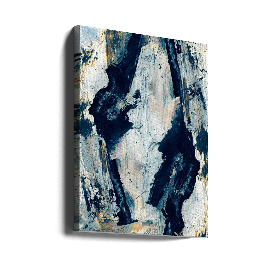 Glacier by Dan Hobday | Abstract Minimalist Painting, Large Canvas Wall Art Print | Artsy Earth